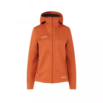 Mammut Ultimate VIII SO Hooded naiste GORE-TEX Infinium Windstopper Softshell-jakk – Autumn Larice