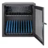 Manhattan 10-pesaline sülearvutite laadimiskapp Desktop AC-adapteri kaudu (EL) - lukustatav terasest käru kuni 16-tollistele sülearvutitele, iPadidele, MacBookidele, Chromebookidele
