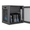 Manhattan 10-pesaline sülearvutite laadimiskapp Desktop AC-adapteri kaudu (EL) - lukustatav terasest käru kuni 16-tollistele sülearvutitele, iPadidele, MacBookidele, Chromebookidele