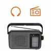 Manta MARDI919BK San Remo Black kaasaskantav raadio Bluetoothi, FM/AM, USB, SD-kaardi ja AUX-iga