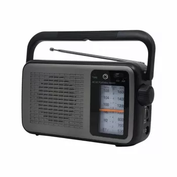 Manta MARDI919BK San Remo Black kaasaskantav raadio Bluetoothi, FM/AM, USB, SD-kaardi ja AUX-iga