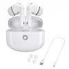 Manta MTWS008W Rytmo White True Wireless Bluetooth 5.0 kõrvaklapid laadimiskarbiga