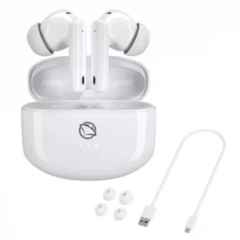 Manta MTWS008W Rytmo White True Wireless Bluetooth 5.0 kõrvaklapid laadimiskarbiga