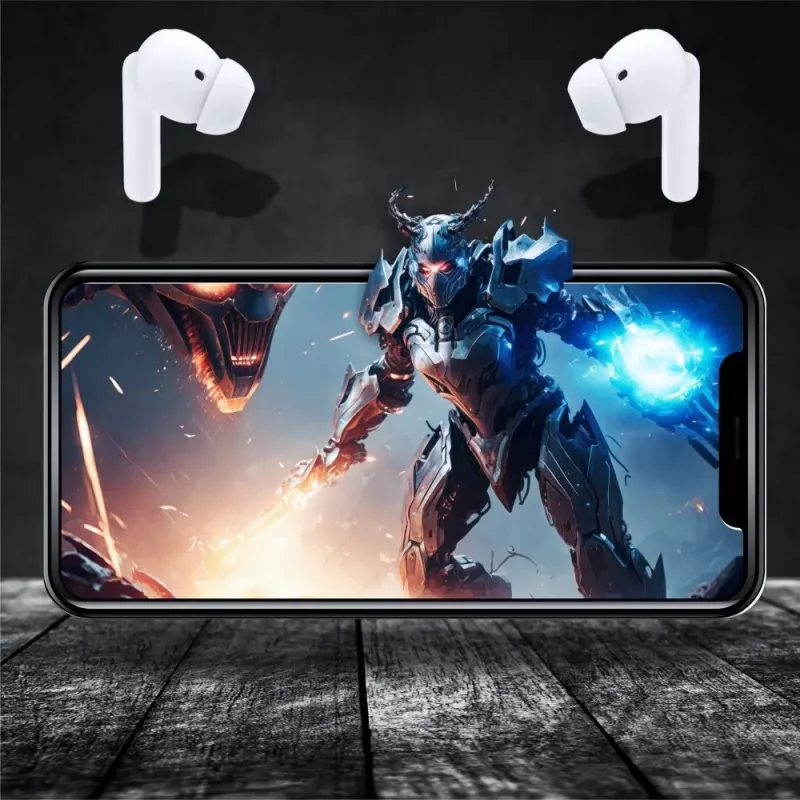 Manta MTWS008W Rytmo White True Wireless Bluetooth 5.0 kõrvaklapid laadimiskarbiga