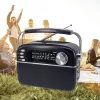 Manta RDI918B Kaasaskantav CD-mängija FM-raadio, MP3-esituse, USB ja AUX-sisendiga, must
