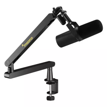 Maono BA92 Boom Arm (Black) - Reguleeritav mikrofoni kääravar koos lauaklambri ja ava kinnitusega