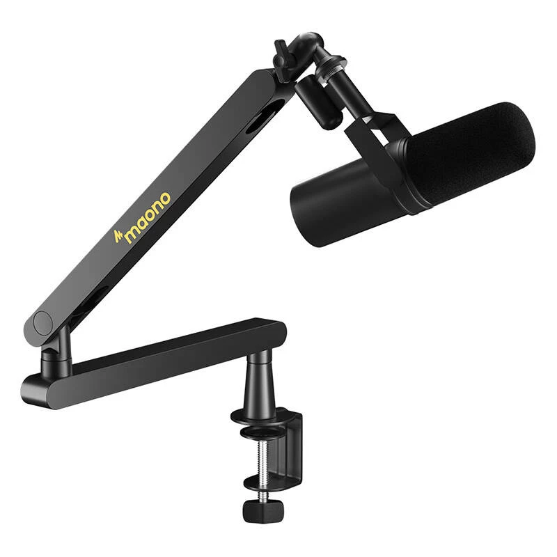 Maono BA92 Boom Arm (Black) - Reguleeritav mikrofoni kääravar koos lauaklambri ja ava kinnitusega