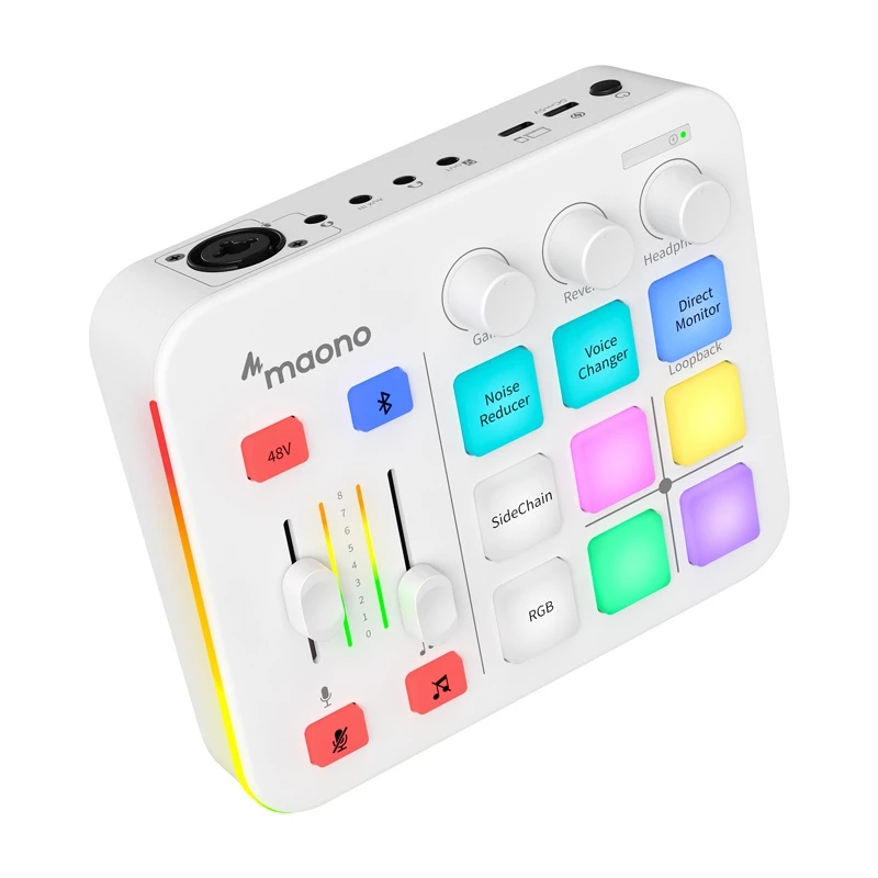 Maono G1 Neo USB-C heliliides helikaart - valge