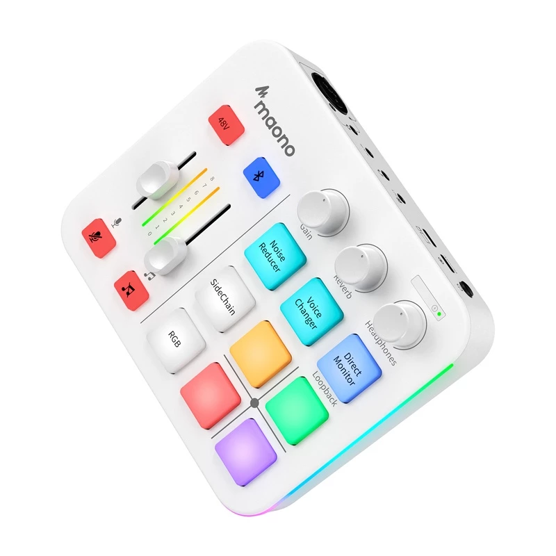 Maono G1 Neo USB-C heliliides helikaart - valge
