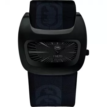 MARC ECKO E16077G2S meeste kvarts-analoogkell 50mm roostevaba teras must sihverplaat
