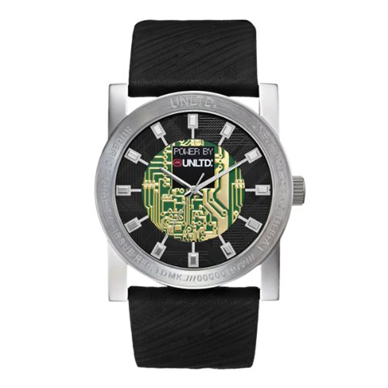 Marc Ecko meeste E10041G1 roostevabast terasest kvarts-analoogkell 46mm