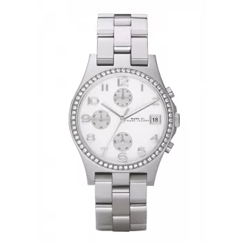 MARC JACOBS Naiste MBM3072 Roostevabast Terasest Kvartskell 36mm Hõbedane