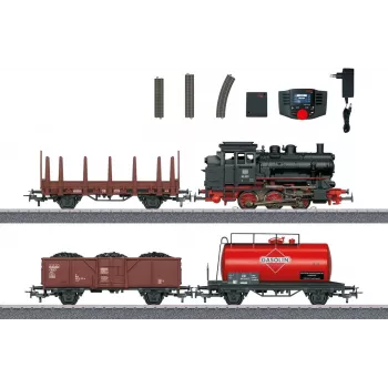 Märklin 29890 digitaalne algkomplekt kaubarong BR 89.0 auruveduriga, C-rööbas, Mobile Station, H0 mõõtkava (1:87), III ajastu