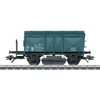 Märklin 46049 HO G 10 kaetud kaubavagun Deutsche Bundesbahn III ajastu pruun