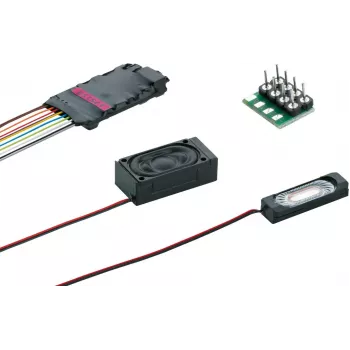 Märklin 60985 mSD/3 aururongi helidekooder koos juhtmestikuga