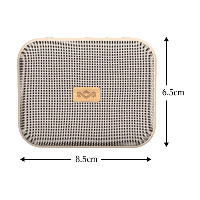 MARLEY Jammin kaasaskantav juhtmevaba Bluetooth kõlar - Signature Black, IP67 veekindel, 360° heli, 12H aku