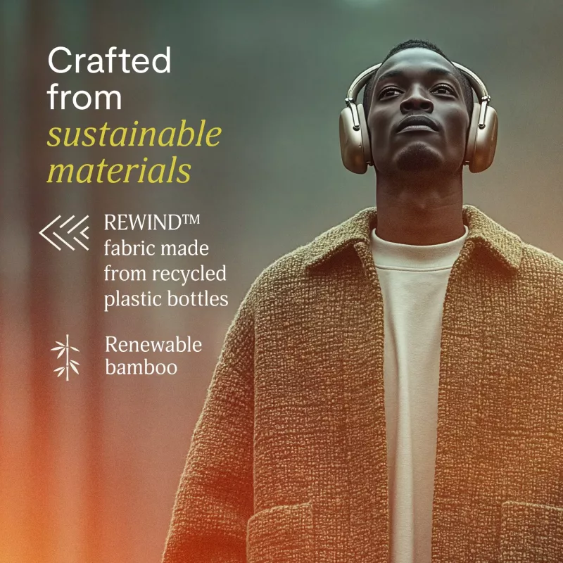 Marley Positive Vibration Rebel juhtmevabad kõrvaklapid, aktiivse mürasummutusega, Bluetooth 5.0 – kreem