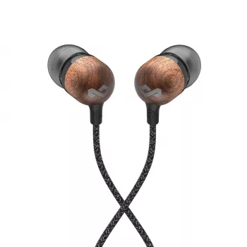 Marley Smile Jamaica juhtmega kõrvaklapid sisseehitatud mikrofoniga, USB-C – Signature Black