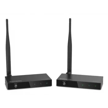 MARMITEK TV Anywhere Wireless HD 2 Full HD juhtmevaba HDMI pikenduskomplekt IR-pultiga, 50 m ulatus, 1080p, must
