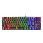 MARS GAMING MK80 Mehaaniline klaviatuur - Juhtmega USB - AZERTY paigutus - OUTEMU punased lülitid - RGB taustvalgus - Täissuuruses - Must