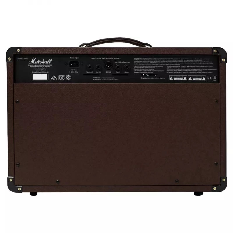 Marshall AS50D 50W akustiline kitarri võimendi - 2x8 tolli kõlarid, 2 kanalit, digitaalsed efektid