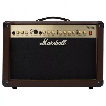 Marshall AS50D 50W akustiline kitarri võimendi - 2x8 tolli kõlarid, 2 kanalit, digitaalsed efektid