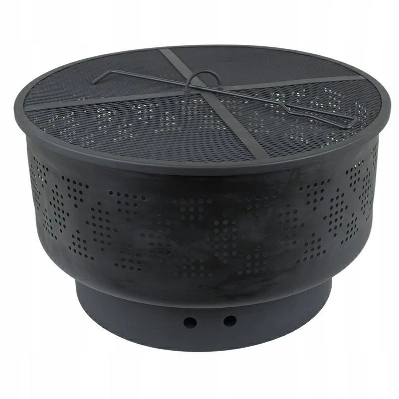 MASTER GRILL Garden Fire Pit with Spark Protection 59cm