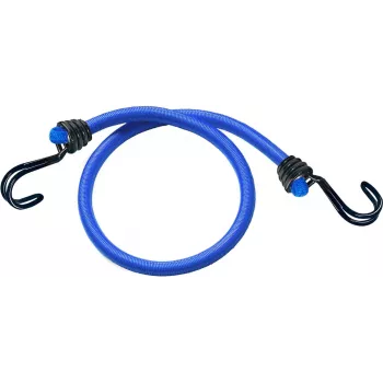 Master Lock Twin Wire Bungee with Reverse Hooks 3017EURDAT (2-Pack, 1m, Black)