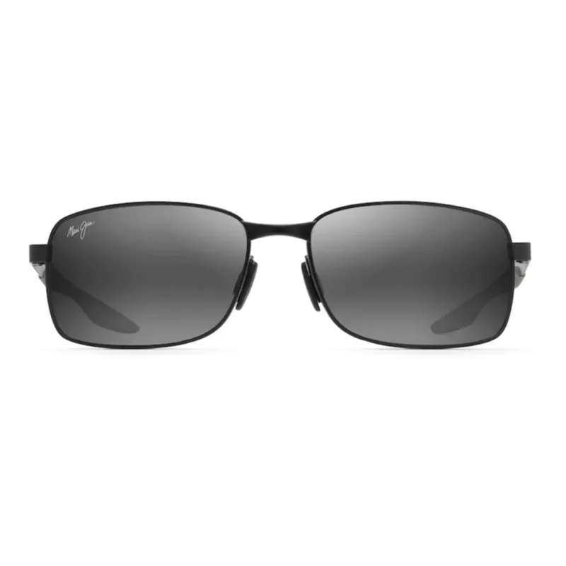 MAUI JIM 797-2M Unisex Cat Eye Päikeseprillid Matt Must Neutraalhall 57mm