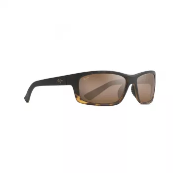 MAUI JIM H766-10MF Unisex Ristkülikukujulised Päikeseprillid Matt Must Neutraalhall 58mm