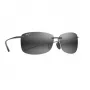 MAUI JIM Huelo päikeseprillid 446-11M unisex 55/18/145 mm matt hall Blue Hawaii polariseeritud