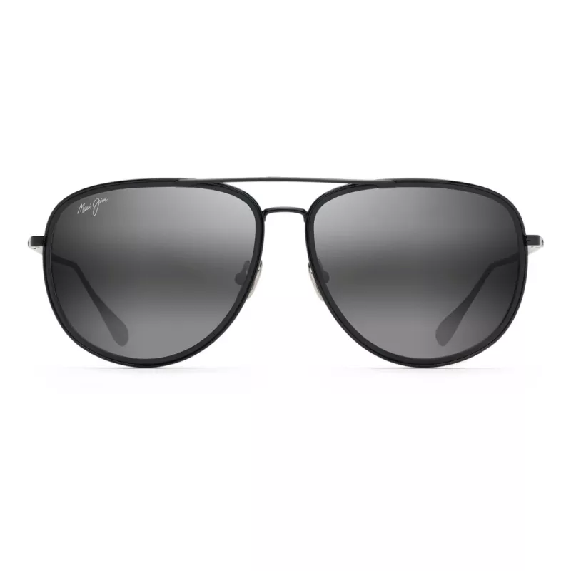 MAUI JIM Meeste 554-02 Päikeseprillid - Matt Kilpkonnakarp Raam, HCL® Pronks Läätsed, PolarizedPlus2®