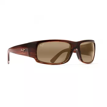 MAUI JIM Peahi Päikeseprillid H266-01 Matt Must HCL Pronks PolarizedPlus2