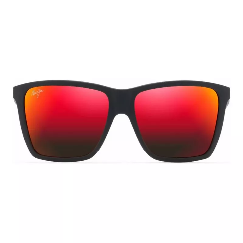 Maui Jim Red Sands Päikeseprillid RM864-02A Unisex 64mm Matt Must Raam Neutraalhall Lääts