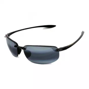 MAUI JIM Unisex Päikeseprillid 407-02 Mauna Kea Gloss Black Neutral Grey Polarized 64mm