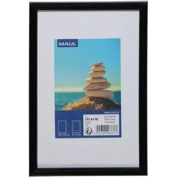 MAUL 1934490 Üksik pildiraam - MDF paneelid - Plastik - Polükarbonaat (PC) - Must - Lauaraam - 10 x 15 cm - Ristkülikukujuline