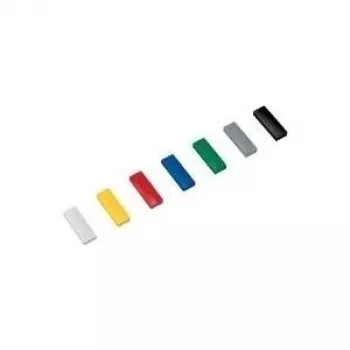 MAUL HEBEL Tugev magnet, 1,0 kg hoidmisjõud, ristkülikukujuline 54 x 19 mm, must, purunemiskindel plast 61650-90