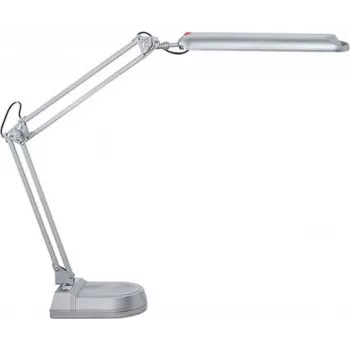 MAUL LED Desk Lamp Atlantic with Stand Silver