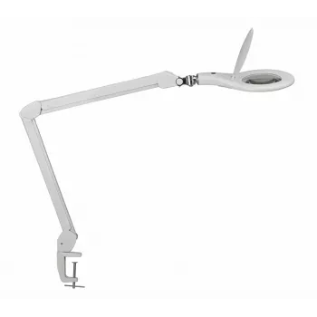 MAUL LED suurenduslamp Makro klambrialusega valge