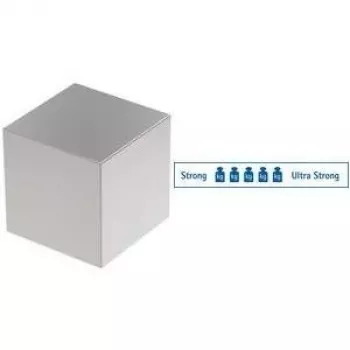 MAUL neodüümmagnet kuup, 20 x 20 x 20 mm, nikeldatud, hoidmisjõud 25 kg, 1 tk 6169496