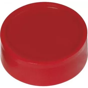 MAUL ümar magnet Ø 34 mm punane 10 tk (61733-25)