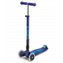 Maxi Micro Deluxe Foldable LED Red Scooter
