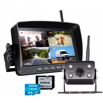 MBG line Tagurduskaamera komplekt 7 inch monitoriga SNR-X77+607T1