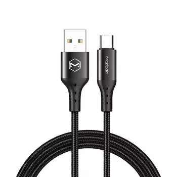 Mcdodo USB-C to USB-C kaabel 1,5m 5A 100W Must