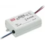 MEAN WELL APV-35-24 36W 24V püsiva pingega LED-draiver, 90-264V AC sisend, passiivne jahutus, valge