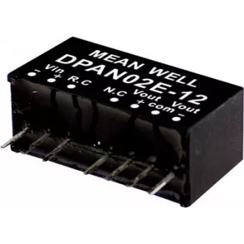 MEAN WELL DPAN02A-15 DC-DC muundur moodul 2W 5V kuni 15V SIP4