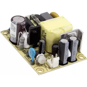 MEAN WELL EPS-15-12 15W 12V 1.25A üksikväljundiga avatud raamiga AC-DC toiteallikas