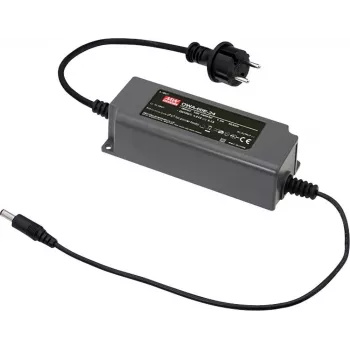 MEAN WELL OWA-60E-30 60W 30V DC IP67 püsiva pingega LED-draiveri toiteallikas, universaalne vahelduvvoolu sisend 90-305V, must