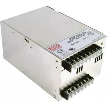 MEAN WELL PSP-600-27 600 W 27 V 22,2 A suletud toiteplokk aktiivse PFC-ga
