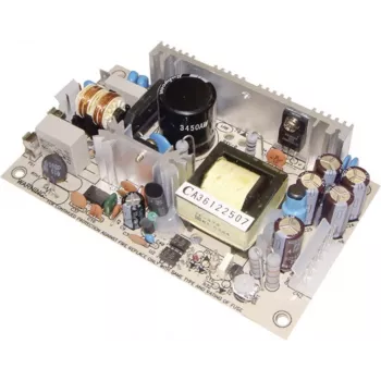 MEAN WELL PT-45B 45W kolme väljundiga AC/DC lülitustoiteallikas, 5V/12V/-12V, avatud raamiga